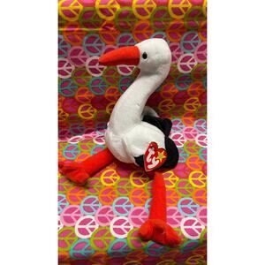 Ty Beanie Babies Bird Stilts The Stork (Retired)